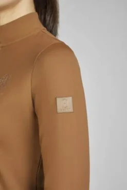 Outlet Haut manches longues zip heritage 2024 - Femme Tenue D'Équitation Femme·Polos Et Chemises