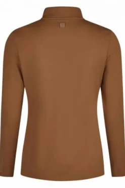 Outlet Haut manches longues zip heritage 2024 - Femme Tenue D'Équitation Femme·Polos Et Chemises