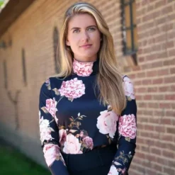 Online Haut technique manches longues Flora - Femme Tenue D'Équitation Femme·Polos Et Chemises