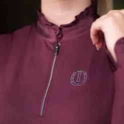 Haut technique manches longues Anna Figue - Femme Tenue D'Équitation Femme·Polos Et Chemises