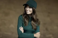 Hot Haut Vision Top Sycamore Green - Femme Tenue D'Équitation Femme·T-Shirts équitation Femme|Tenue D'Équitation Femme·Polos Et Chemises