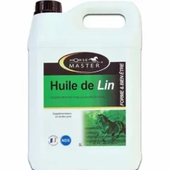 Huile de Lin - Source d'omégas pour équidés Bien-Être Du Cheval·Huiles Et Vinaigres|Huiles Et Vinaigres Chevaux