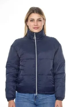 New Janari Veste Puffer - Navy/Silver Femme Tenue D'Équitation Femme·Parka, Blouson, Doudoune