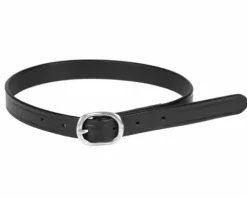 Discount Lanieres Eperon Cuir Basic Junior Noires Eperons|Éperons