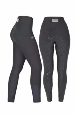 Discount Legging d'équitation Gris Anthracite - Femme Tenue D'Équitation Femme·Leggings D'équitation