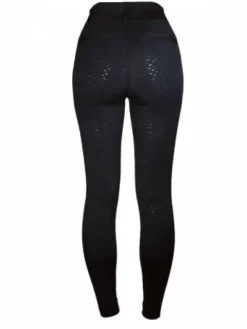Online Legging Dressage Supreme Black Edition Compression - Femme Tenue D'Équitation Femme·Leggings D'équitation