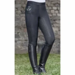 Clearance Leggins Mesh fond 1/1 en silicone - Femme Tenue D'Équitation Femme·Leggings D'équitation