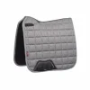 Clearance Tapis de Dressage Carbon Mesh Air Carré Gris Tapis De Dressage|Tapis De Selle