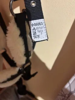 Online Licol à moumoute noir avec la longe Licols Et Longes