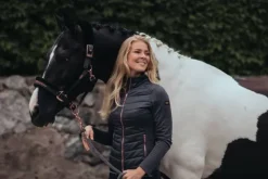 Online Licol doublé mouton et longe - DARK SKY Licols Et Longes