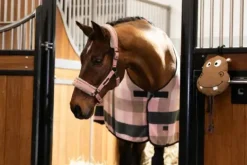 Online Licol Double Pin Faux Fur PLATINUM 2025 - Licols Et Longes