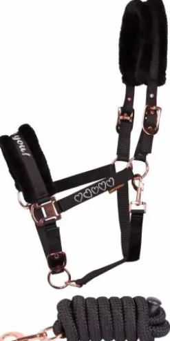 New Licol et longe Love - Harry's Horse - Doublé en fausse fourrure Licols Et Longes