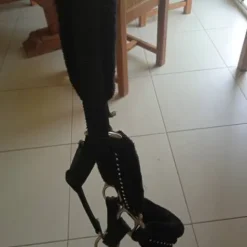 Outlet Licol noir a strass Licols Et Longes