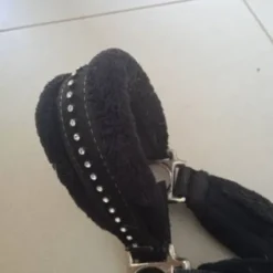 Outlet Licol noir a strass Licols Et Longes