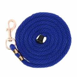 Discount Longe d'attache EQUITHÈME - Polypropylène - métal Or rose Licols Et Longes