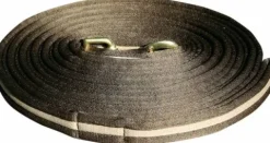 Longe de travail 8m - Harry's Horse - Souple avec mousqueton doré Longes De Travail