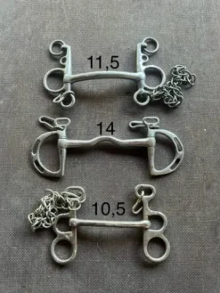 Lot de 3mors Mors Et Embouchures