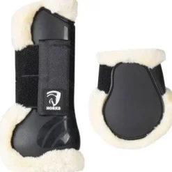 Lot guêtres et protège-boulets fausse fourrure - Ensembles Guêtres