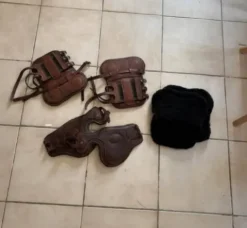 Best Lot protections cheval Guêtres + Protège-boul Ensembles Guêtres