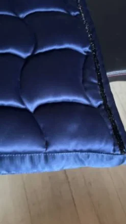 Magnifique tapis bleu marine Tapis De Dressage|Tapis De Selle