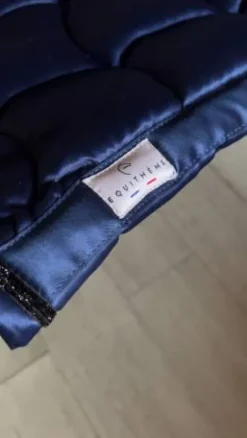 Magnifique tapis bleu marine Tapis De Dressage|Tapis De Selle