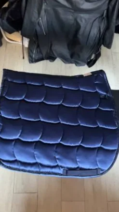 Magnifique tapis bleu marine Tapis De Dressage|Tapis De Selle