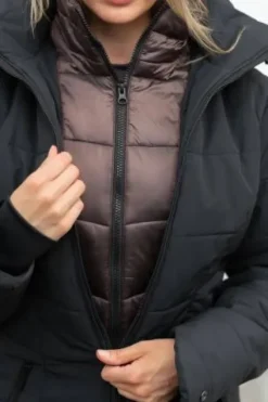 Online Manteau long Denali Modern Mocha - Femme Tenue D'Équitation Femme·Parka, Blouson, Doudoune