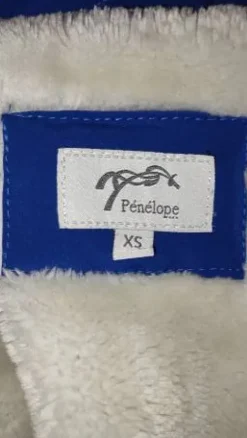 Hot Manteau Pénélope bleu - XS Enfant Tenue D'Équitation Enfant·Parka, Blouson, Doudoune Enfant