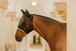 Hot Masque anti-mouche Skin Friendly avec oreilles - Kentucky - Confort optimal Masques Anti-Mouches