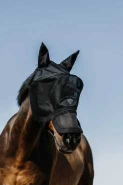 Sale Masque anti-mouches ergonomique - Protection UV Masques Anti-Mouches