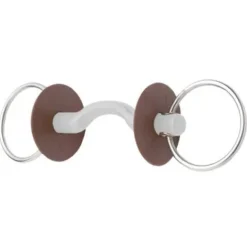 Hot Mors 2 anneaux à passage de langue Mors Et Embouchures