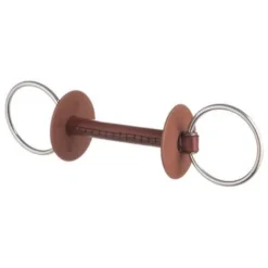 Mors 2 anneaux cuir Mors Et Embouchures