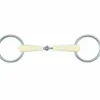 Online Mors à anneaux loose ring simple brisure ribbé - Mors Et Embouchures