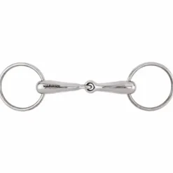 Hot mors 2 anneaux plein inox - Mors Et Embouchures