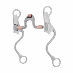 Best Mors à rouleaux et barres en cuivre gravés 11mm Mors Western|Mors Et Embouchures