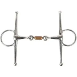 Outlet Mors aiguille double brisure cuivre - Harry's Horse Mors Et Embouchures