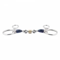 New Mors baucher double brisure Blue Steel - Jump'In - Effet de levier Mors Et Embouchures