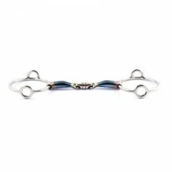 Online Mors Blue Steel releveur double brisure - Jump'in Mors Et Embouchures