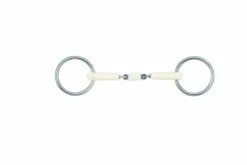 Discount Mors bradoon double joint roller - - acier inox et résine Mors Et Embouchures