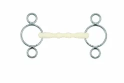 Mors droit 3 anneaux mullen - - acier inoxydable Mors Et Embouchures