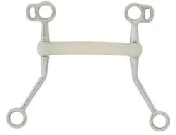 Discount Mors filet américain droit - - caoutchouc Mors Et Embouchures