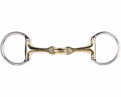 Mors olive double brisure maillechort - - confort optimal Mors Et Embouchures