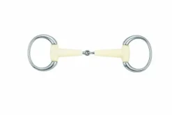 New Mors olives brisé à anneaux ronds - - acier inoxydable Mors Et Embouchures