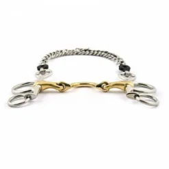 Mors Pelham petites branches double brisure passage de langue - Mors Et Embouchures