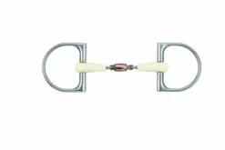 New Mors verdun king D double brisure - - cuivre roller Mors Et Embouchures