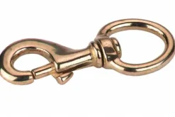 Mousqueton à pompe en laiton massif Accessoires D'Écurie·Quincaillerie Pour L'écurie