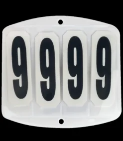 Numéros de départ par 4 velcro Les Accessoires De Concours·Dossard De Cross - Brassard|Dossards De Cross