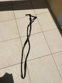 Clearance Paire de rênes noir avec annaux d'enrênements poney Rênes·Rênes Anti-dérapantes