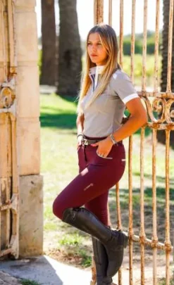 Pantalon Alpha - - Tissu stretch et grip silicone Femme Tenue D'Équitation Femme·Pantalons Femme