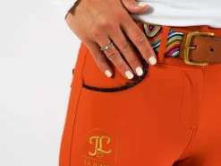 New Pantalon Alpha Terracotta - - Élastique et chic Femme Tenue D'Équitation Femme·Pantalons Femme